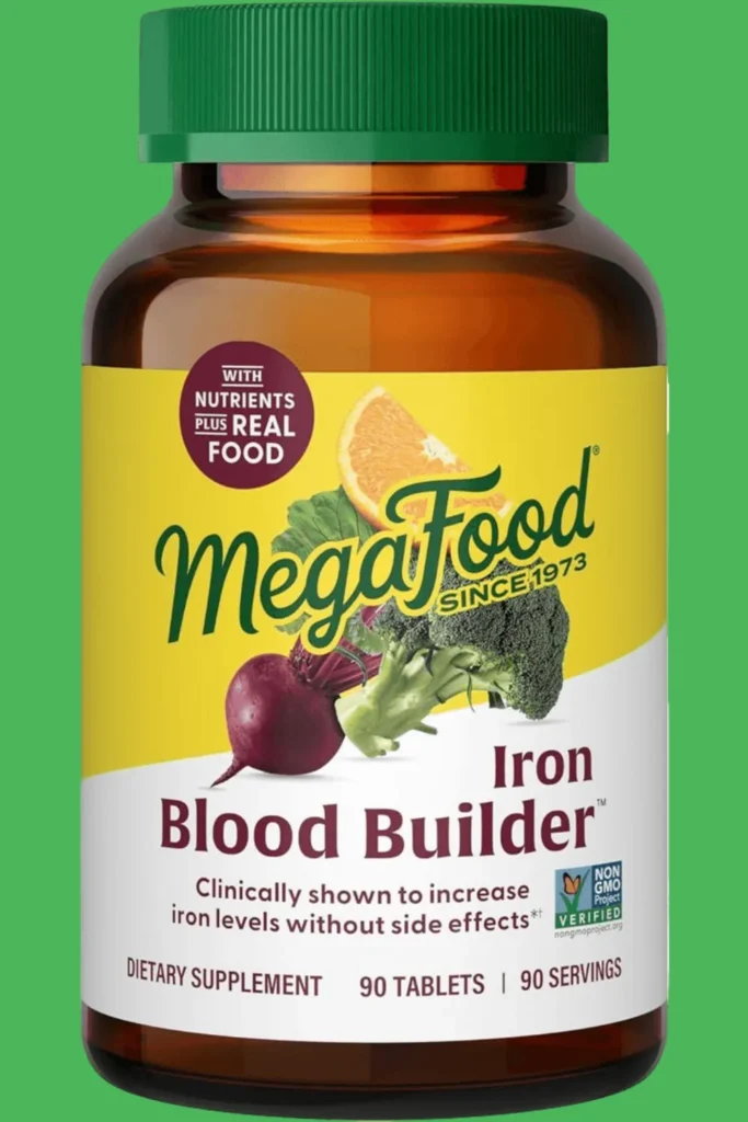 MegaFood Iron Supplements for Anemia